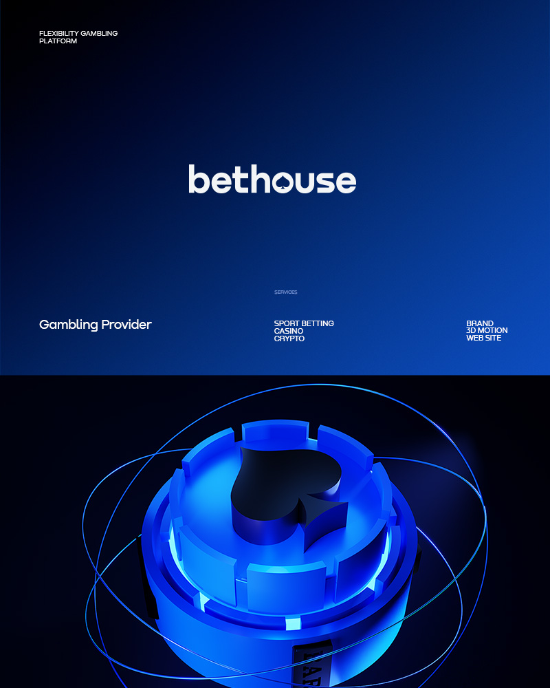 Bethouse: Crypto Casino& Betting Provider on Behance